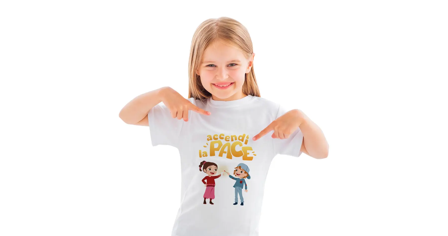 T-shirt Accendi la Pace