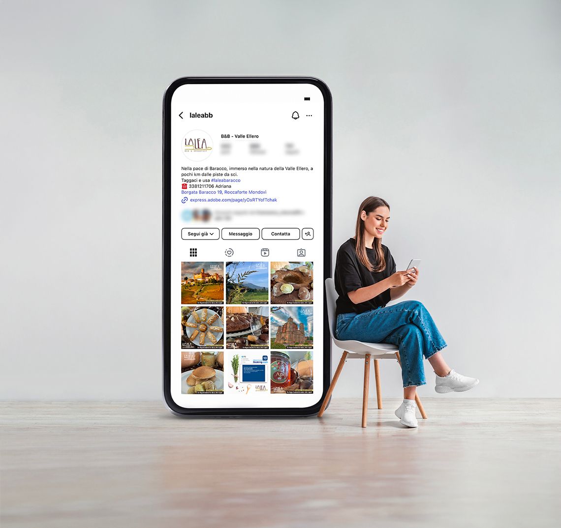 smartphone e social feed